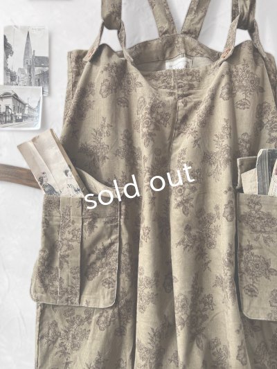 画像4: MARCHE' DE SOEUR／ハックルベリーパンツ・ボタニカルコールテン