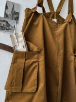 画像5: MARCHE' DE SOEUR／ハックルベリーパンツ・キャメルコーデュロイ (5)