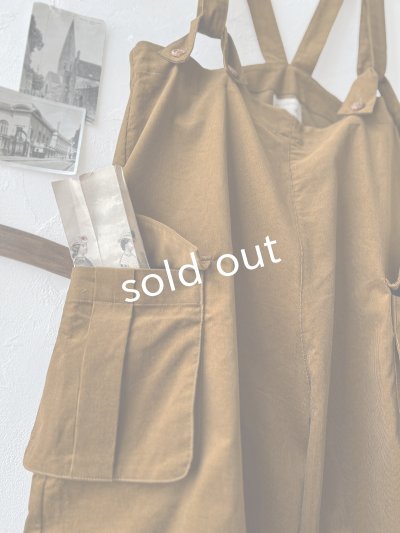 画像5: MARCHE' DE SOEUR／ハックルベリーパンツ・キャメルコーデュロイ