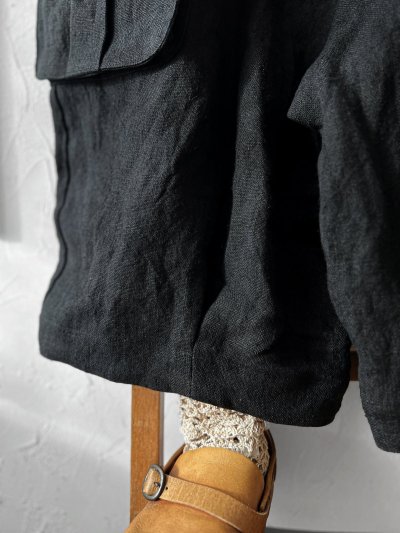 画像6: MARCHE' DE SOEUR／ハックルベリーパンツ・ヴィンテージブラック