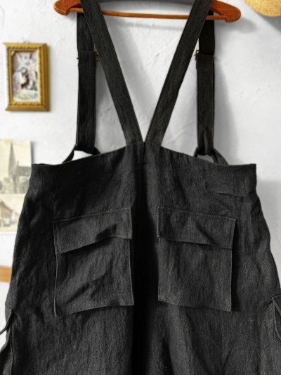 画像10: MARCHE' DE SOEUR／ハックルベリーパンツ・ヴィンテージブラック