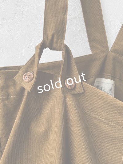 画像9: MARCHE' DE SOEUR／ハックルベリーパンツ・キャメルコーデュロイ