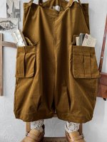 画像7: MARCHE' DE SOEUR／ハックルベリーパンツ・キャメルコーデュロイ (7)