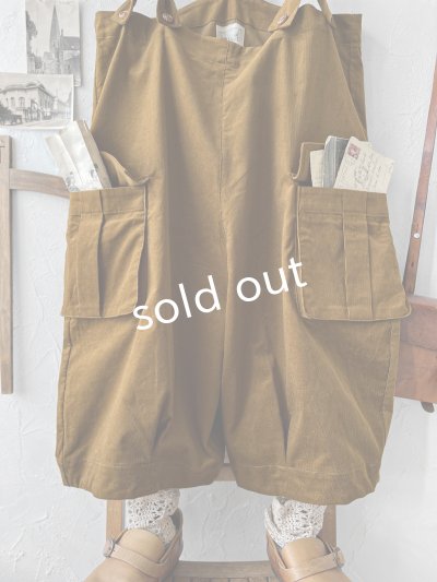 画像7: MARCHE' DE SOEUR／ハックルベリーパンツ・キャメルコーデュロイ