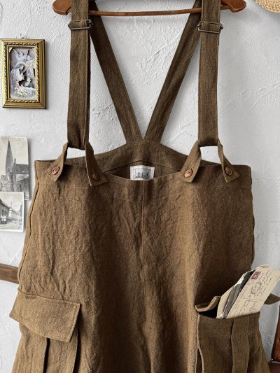 画像4: MARCHE' DE SOEUR／ハックルベリーパンツ・シナモンブラウン