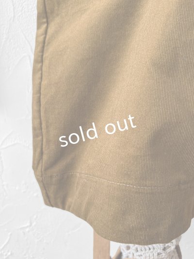 画像6: MARCHE' DE SOEUR／ハックルベリーパンツ・キャメルコーデュロイ