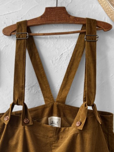 画像2: MARCHE' DE SOEUR／ハックルベリーパンツ・キャメルコーデュロイ