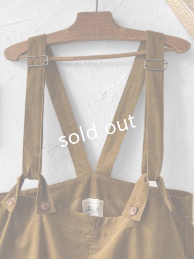 画像2: MARCHE' DE SOEUR／ハックルベリーパンツ・キャメルコーデュロイ