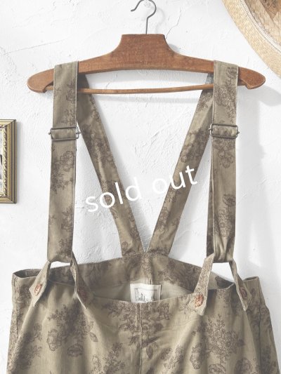 画像3: MARCHE' DE SOEUR／ハックルベリーパンツ・ボタニカルコールテン