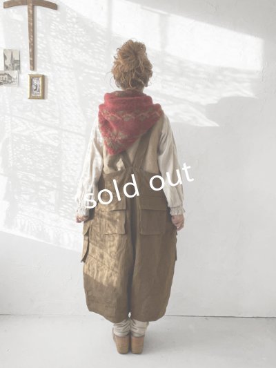 画像17: MARCHE' DE SOEUR／ハックルベリーパンツ・ボタニカルコールテン