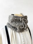 画像2: Sana Hastakala／Nepal knit neck warmer・杢ブラウン (2)