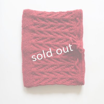 画像4: Sana Hastakala／Nepal knit neck warmer・レッド