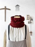 画像1: Sana Hastakala／Nepal knit neck warmer・レッド (1)