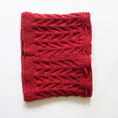 画像5: Sana Hastakala／Nepal knit neck warmer・レッド