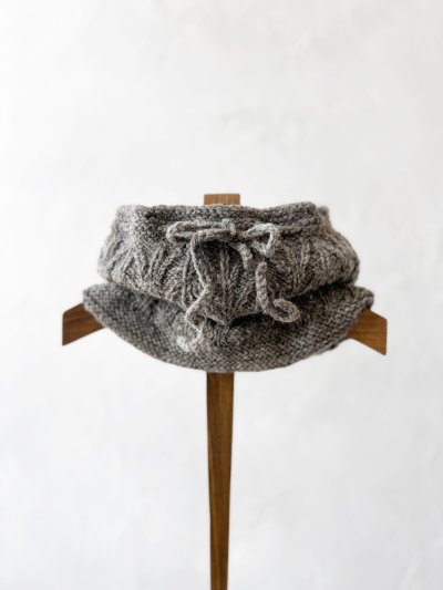 画像3: Sana Hastakala／Nepal knit neck warmer・杢ブラウン