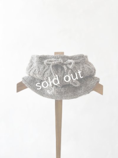 画像3: Sana Hastakala／Nepal knit neck warmer・杢ブラウン