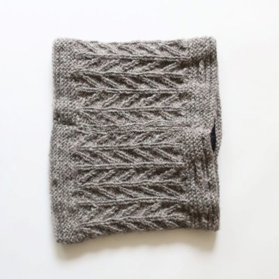 画像5: Sana Hastakala／Nepal knit neck warmer・杢ブラウン