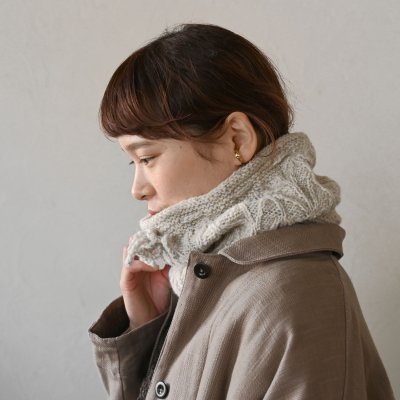 画像8: Sana Hastakala／Nepal knit neck warmer・杢ブラウン
