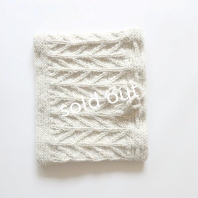 画像4: Sana Hastakala／Nepal knit neck warmer・杢ホワイト