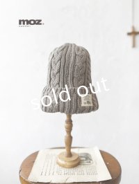 moz／ニットキャップ・ベージュ