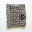 画像4: Sana Hastakala／Nepal knit neck warmer・杢ブラウン (4)