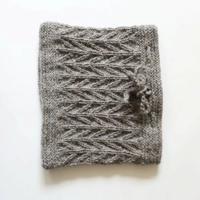 画像4: Sana Hastakala／Nepal knit neck warmer・杢ブラウン