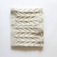 画像5: Sana Hastakala／Nepal knit neck warmer・杢ホワイト (5)