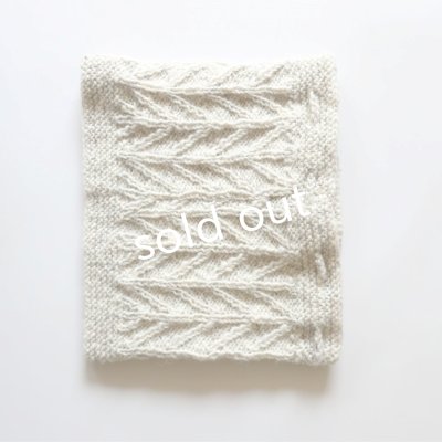 画像5: Sana Hastakala／Nepal knit neck warmer・杢ホワイト