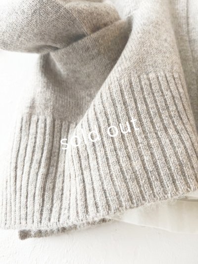 画像9: SO／サイドスリットカーディガン・チャコール