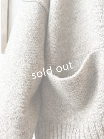 画像13: SO／サイドスリットカーディガン・オキシドレッド