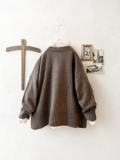 画像6: SO／サイドスリットカーディガン・ココア