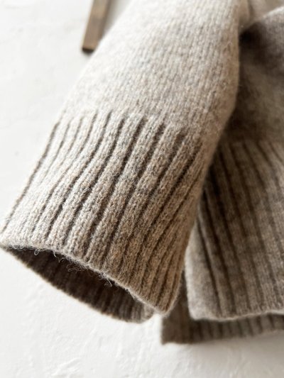 画像11: SO／サイドスリットカーディガン・ココア