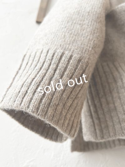 画像10: SO／サイドスリットカーディガン・チャコール