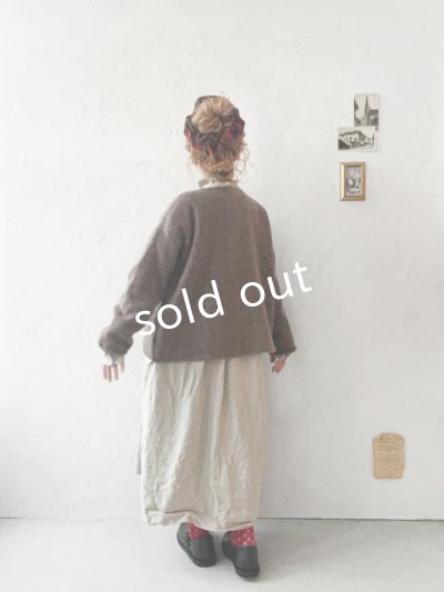 画像9: SO／2wayニットカーディガン・ブラウン