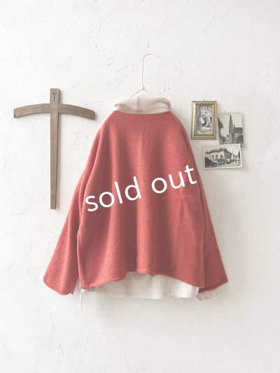 画像5: SO／2wayニットカーディガン・ブラッドレッド