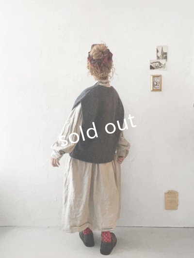 画像13: SO／アラン柄ワイドベスト・ブラウン