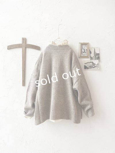 画像10: SO／サイドスリットカーディガン・サンドベージュ