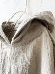 画像4: Libera&Capricciosa／天日干しリネンフードプルオーバー・フラックス (4)