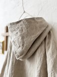 画像13: Libera&Capricciosa／天日干しリネンフードプルオーバー・オフ (13)