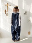 画像14: Libera&Capricciosa／リネンオーバーオール・12ozデニム (14)