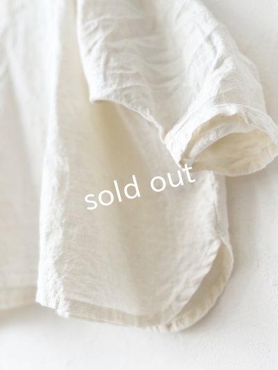 画像4: Libera&Capricciosa／天日干しリネンフードプルオーバー・オフ