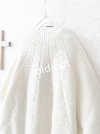 画像9: 【SALE】SO／アランニットプルオーバー・アイボリー