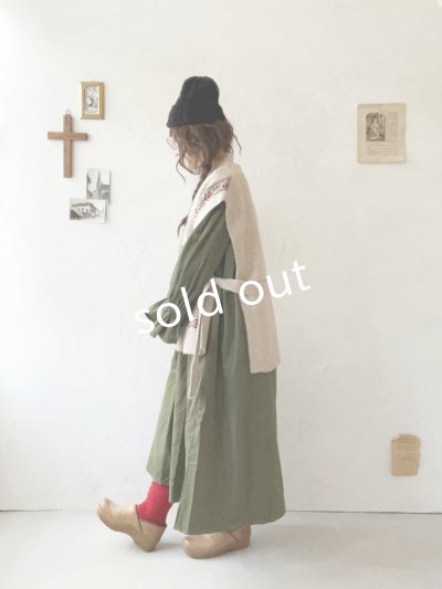 画像14: SO／チロリアンニットベスト・オートミール×カラー