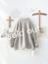 SO／アランニットプルオーバー・ベージュ