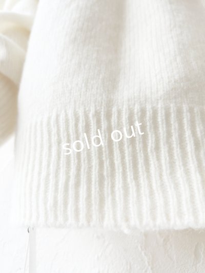 画像7: 【SALE】SO／アランニットプルオーバー・アイボリー