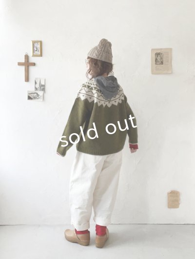 画像11: SO／ノルディックニットプルオーバー・ブラッドレッド