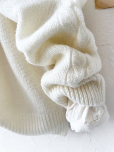 画像3: SO／アランニットプルオーバー・アイボリー