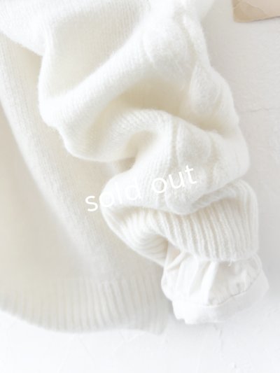 画像3: 【SALE】SO／アランニットプルオーバー・アイボリー