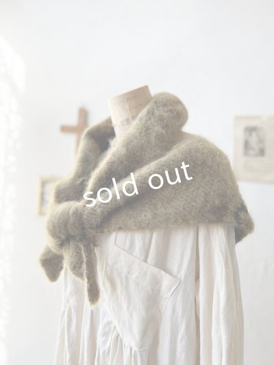 画像2: SO／モヘアノルディックストール・ウィローグリーン