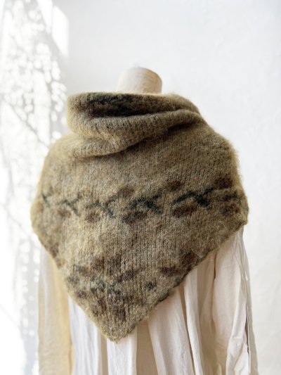 画像4: SO／モヘアノルディックストール・ウィローグリーン